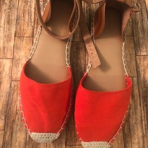 Old Navy Orange Summer shoes Size 9